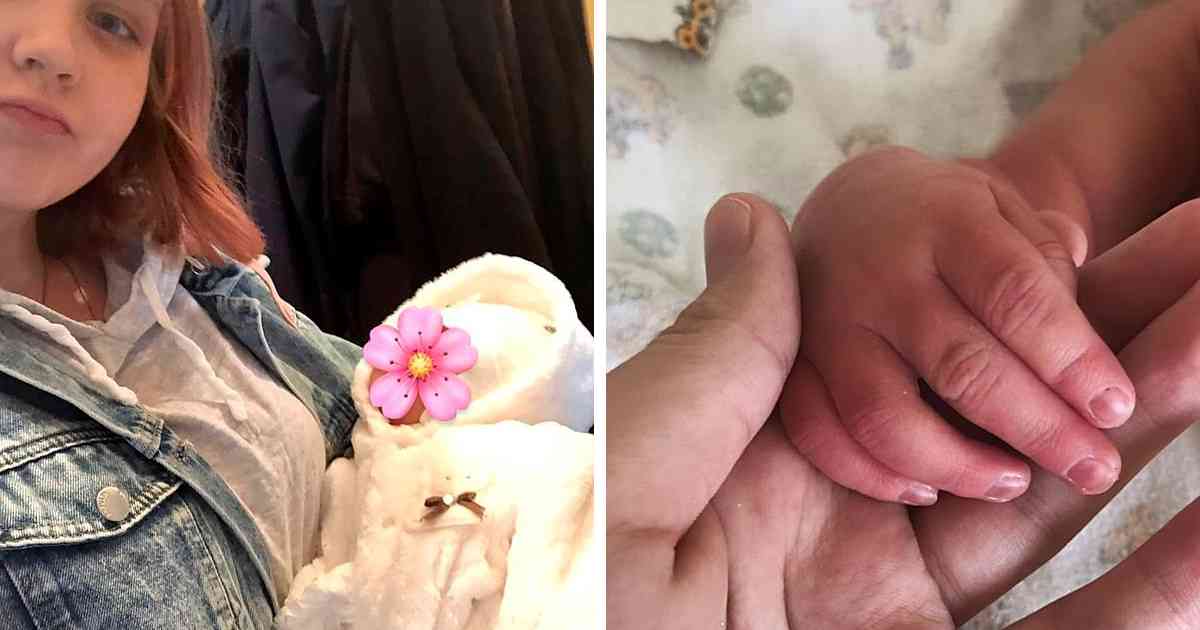 jeune fille bebe.jpg - Une Jeune Fille de 13 Ans Prétendait que son Petit Ami de 10 ans Était le Père de sa Fille